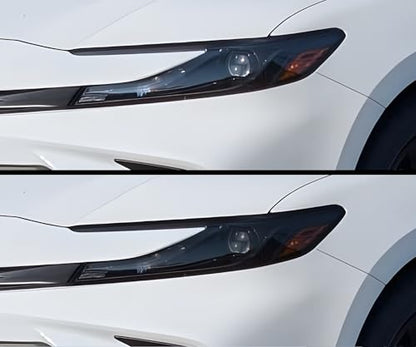 Full Headlight Taillight Tint Kit Compatible with Toyota Camry 2025 (Full Kit / Light Smoke)