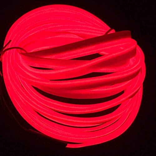 El Wire Car LED Interior Lights (Red / 5m)