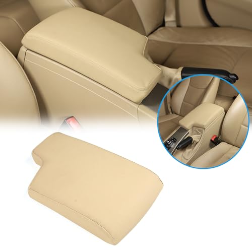 Car Armrest Box Cover for BMW 3 Series E90 E91 E92 E93 2006 (Beige)