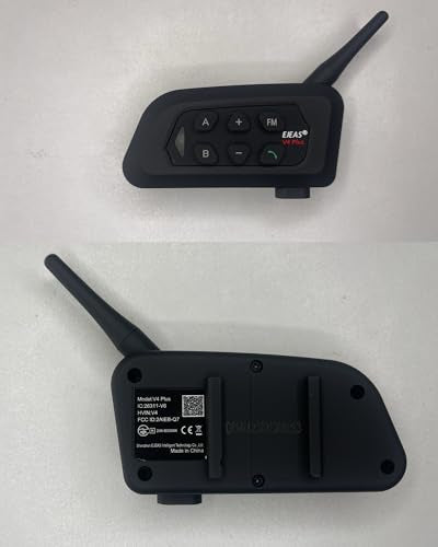V4 Plus Motorcycle Bluetooth Helmet Intercom Headset (V4Plus 4Pack)