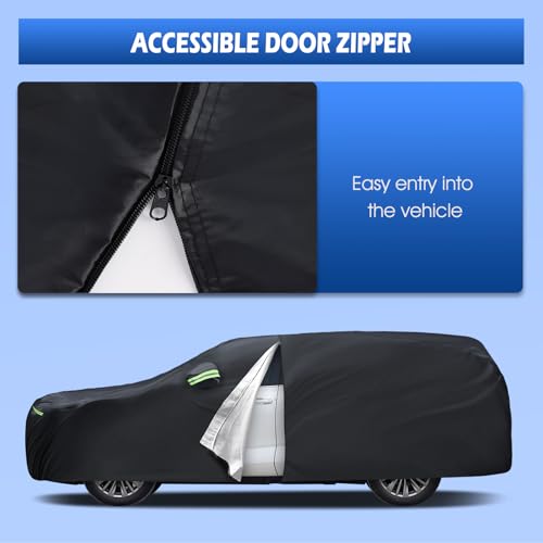 Car Cover Multi (Black / Custom Fit for Toyota Highlander)