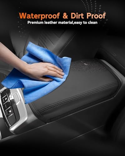 for 2025 2026 Hyundai Tucson Center Console Cover Armrest Cover for 2022 (Tucson 2022-2026 Fit Pickup Version -Thin)