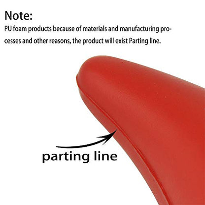 3D Devil Horns Sticker (Classic Red)