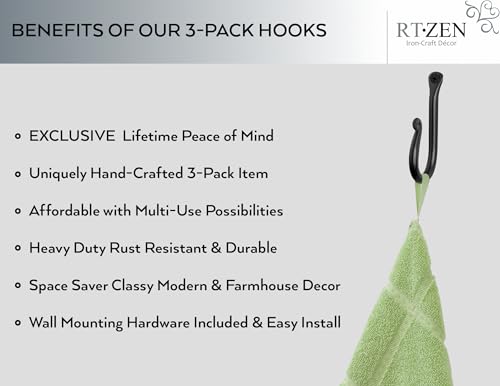 Wall Mount Hook Set (J-Hook Classic)