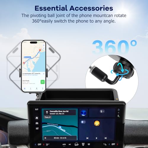 Car Phone Holder Fit for 2025 2026 Ford Explorer (For Ford Explorer 2025 2026 13.2inch)