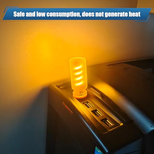 2PCS LED Car Interior Light (Yellow)