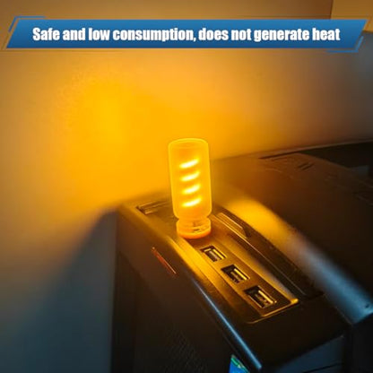 2PCS LED Car Interior Light (Yellow)
