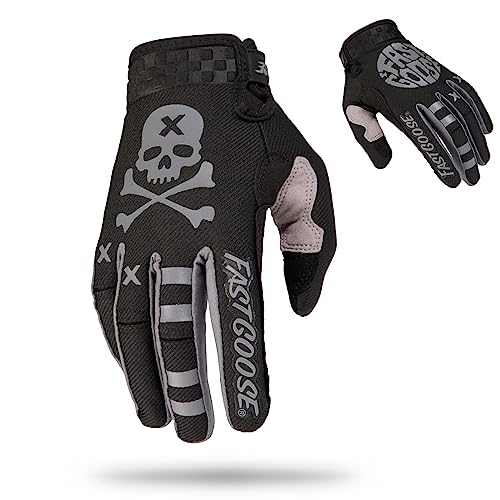 Dirt Bike Motorcycle Gloves (X-Large / Black001)