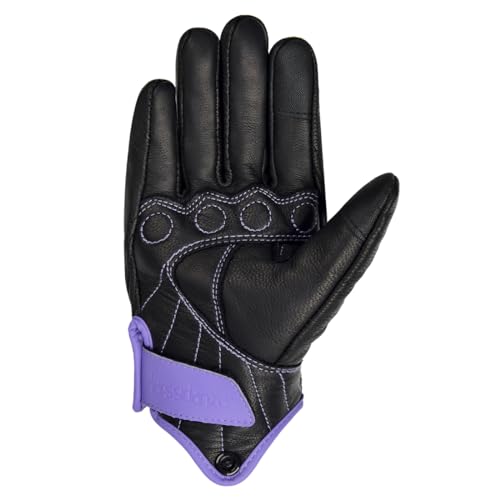 Harssidanza Woman Touch Motorcycle Racing Gloves GL016US Light Purple L (Large / Light Purple)