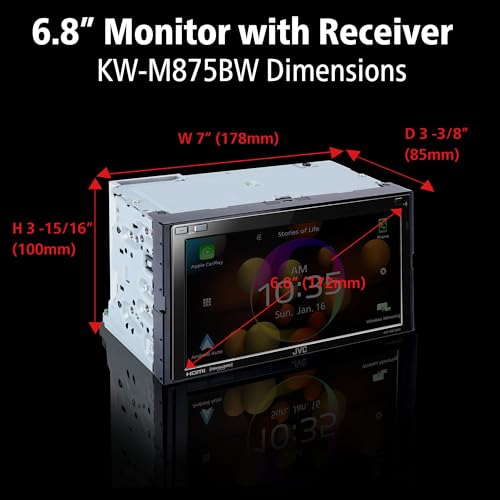 KW M875BW Built in Wi