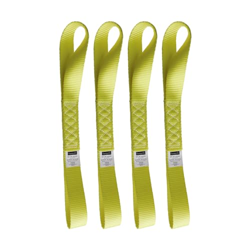 Soft Loop Tie Down Straps (Yellow)