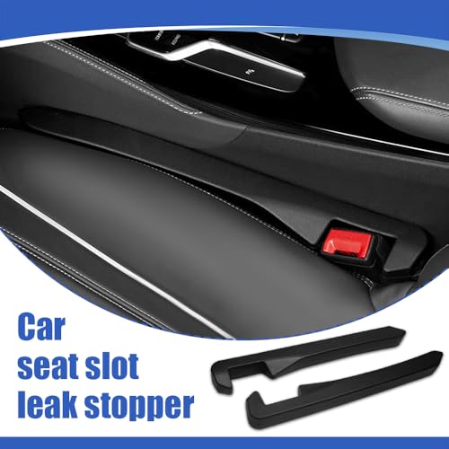 2PCS Car Seat Gap Filler (Black)