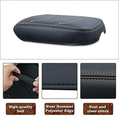 Armrest Cover for Frontier 2022 (7) 22+ |Frontier| V2 Organge Stitch, Regular)