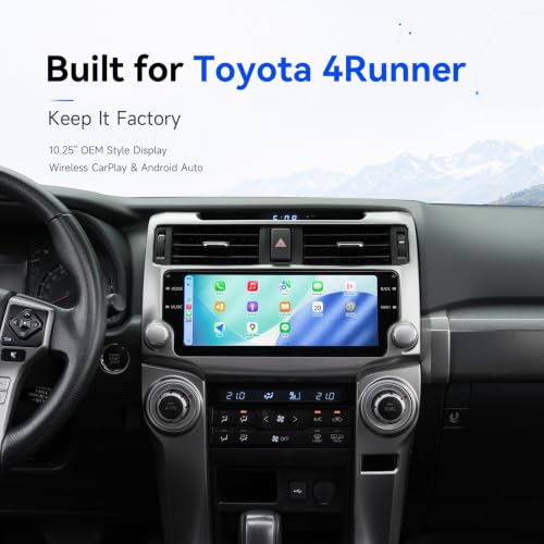 Head Unit for Toyota 4Runner 2010 (Silver)