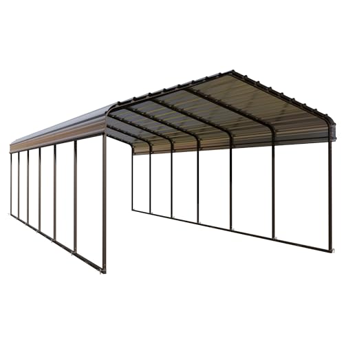 12x30 Carport (Gray / 12X30ft)