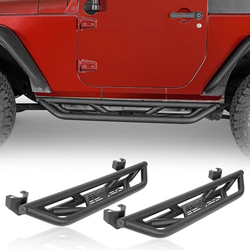 JK 2 Door Side Steps Running Boards (Tubular)