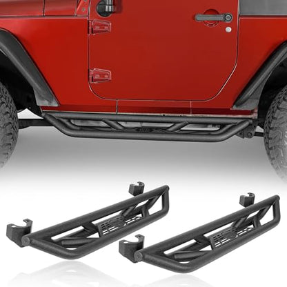 JK 2 Door Side Steps Running Boards (Tubular)