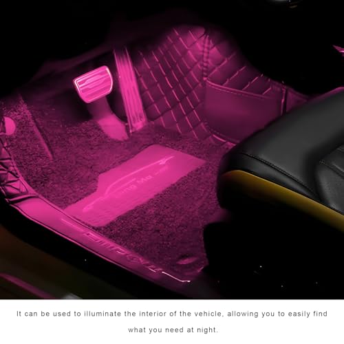 Car Interior LED Lights (Pink)