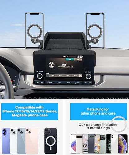 Car Phone Holder for 2023 (fit for 2023-2026 Honda Accord (7/9 Inch Screen))