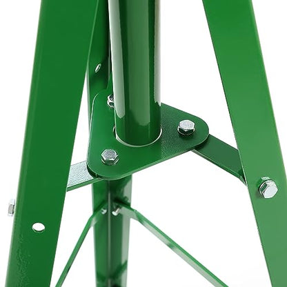 55.62" 79.48" Automotive Under Hoist Jack Stand 2 Ton High Lift (Green)