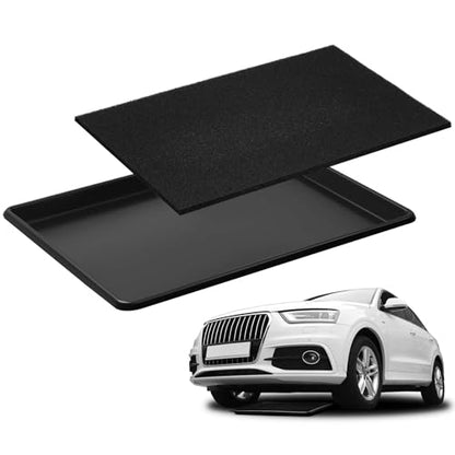 1 Set Oil Drip Pan for Car with Mat