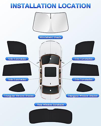 Windshield Sun Shade for 2020 (Toyota Highlander 2020-Present)