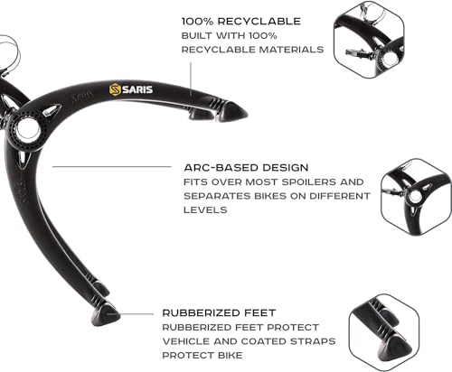 Bones Car Trunk Bicycle Rack Carrier (Bones Trunk / 3 Bike Carrier)