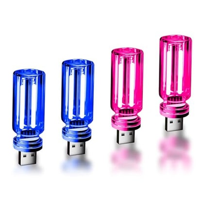 4 PCS Car USB Lights