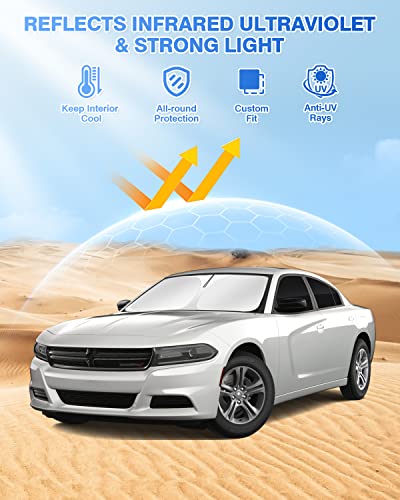 Windshield Sun Shade for 2011 (Dodge Charger 2011-Present)