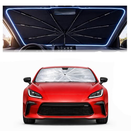 Car Windshield Sun Shade Umbrella for Toyota 86 2017 (For Toyota 86 2017-2020/GR86 2022-2026)