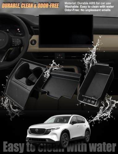 3PCS Center Console Organizer for Mazda CX5 2026 Accessories (3pcs)