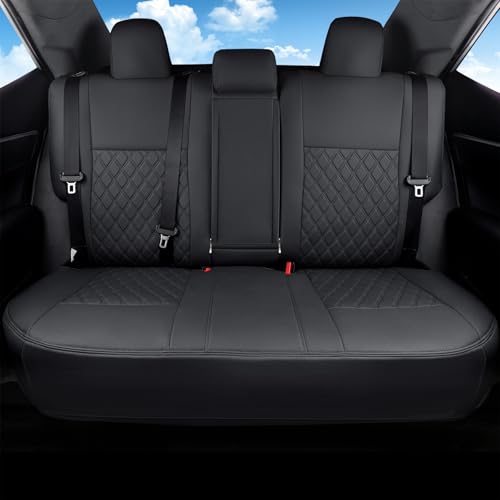 Custom Fit Ford Ranger Seat Covers 2019 2020 2021 2022 2023 Full Set SuperCrew (Black / 2019-23 SuperCrew(XLT,Lariat)&2021-23 SuperCrew XL)