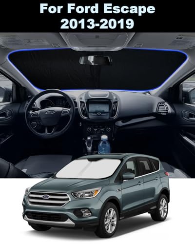 2026 Upgrade Front Windshield Sunshade fit for Ford Escape 2013 (For Ford Escape 13-19)