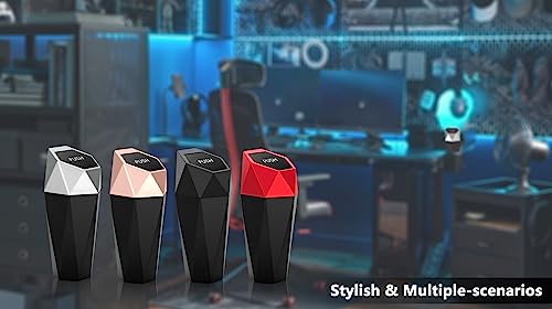 Car Trash Can Cup Holder (600ml / Black)