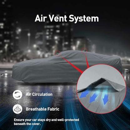 DaShield Ultimum Series Car Cover for Cadillac DeVille 1986 (fits Cadillac DeVille 1986-1992 Upgraded Material)