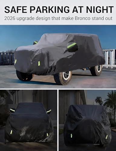 Custom Fit Car Cover for 2021 (Ford Bronco 2 Door)