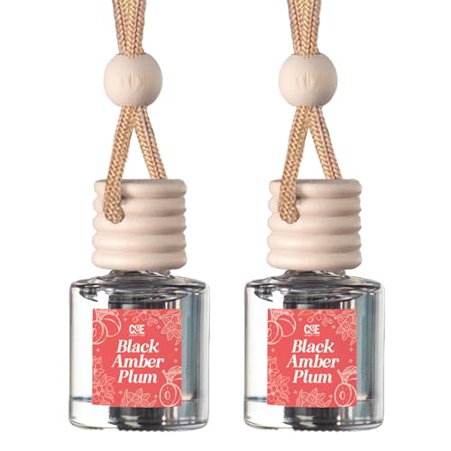 CANDECraftCo 2 Pack Hanging Car Air Freshener Diffuser for Essential Oils