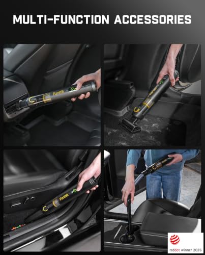 Slim V10 APEX Cordless Car Vacuum (Black)