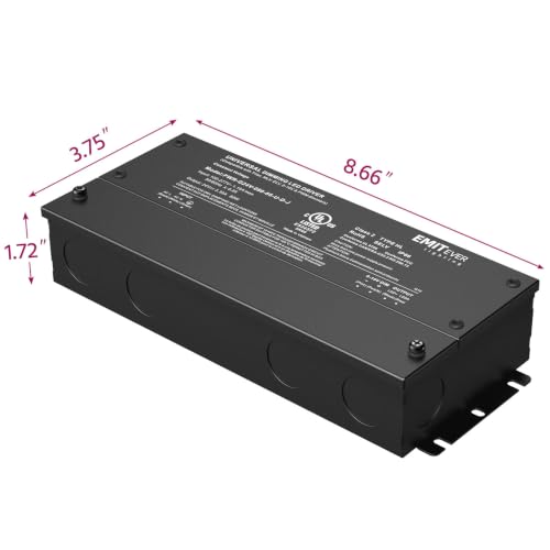 80W 24V 5-in-1 Dimmable LED Driver,AC 110-277V to DC Power Supply (24V 80W)