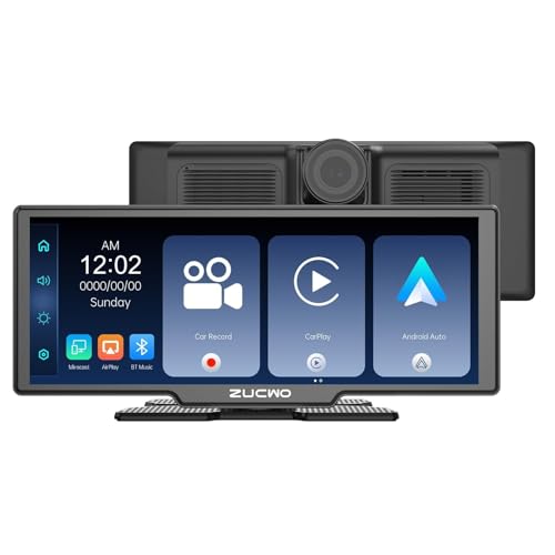 Portable Wireless CarPlay Screen for Car (Black / 11inch)