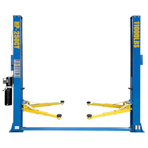 110V Two Post Car Lift 11 (Floor Plate-110V)