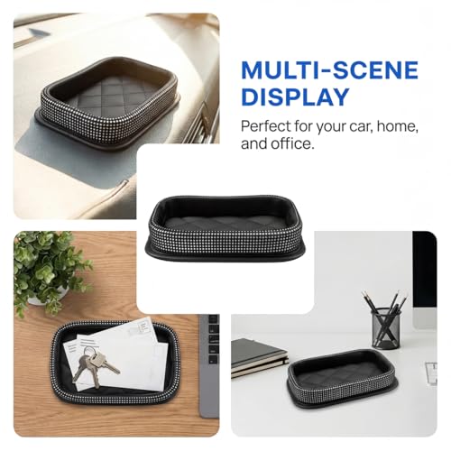 Bling Car Dashboard Storage Tray (SilkVelvet)