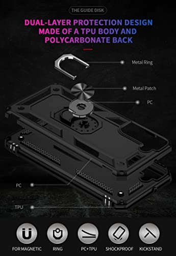for Samsung Galaxy S22 5G Case (for S22 5G / Black)
