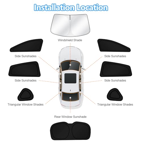Car Window Shades for 2018 (FOR | Crosstrek 2018-2023)