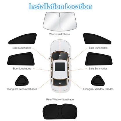 Car Window Shades for 2018 (FOR | Crosstrek 2018-2023)