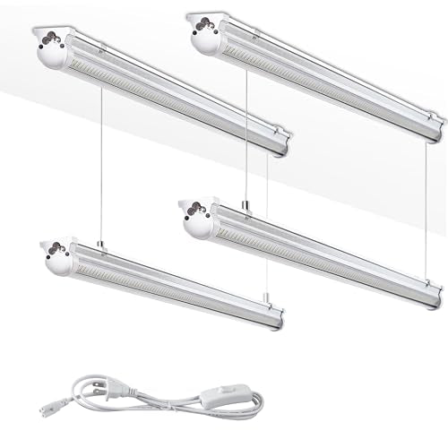 4Pack 8FT LED Shop Light Garage Lights (8FT-4Pack-6000K)