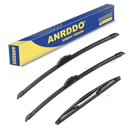 Wipers Replacement for 2017 (26"+17"+B12" / J-HOOK)