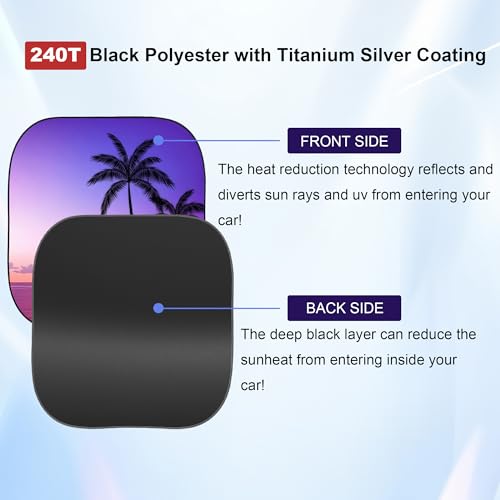Windshield Sun Shade for Car 2 (Sunset / Standard)