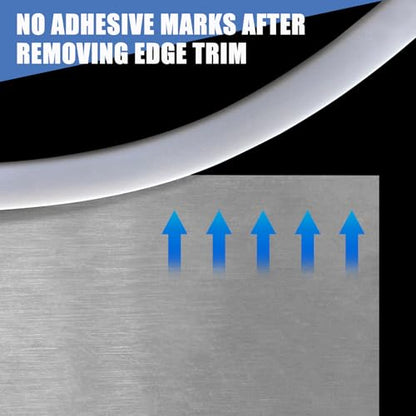 Rubber Edge Trim (Fit 1/8" - L20' / Grey)