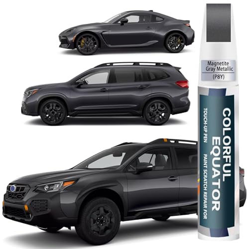 Magnetite Gray Metallic (Magnetite Gray Metallic(P8Y) for 2025 Outback/2024 Crosstek/2025 Forester/2024 Ascent/2024 Impreza/2025 Legacy/2024 WRX/2024 BRZ)